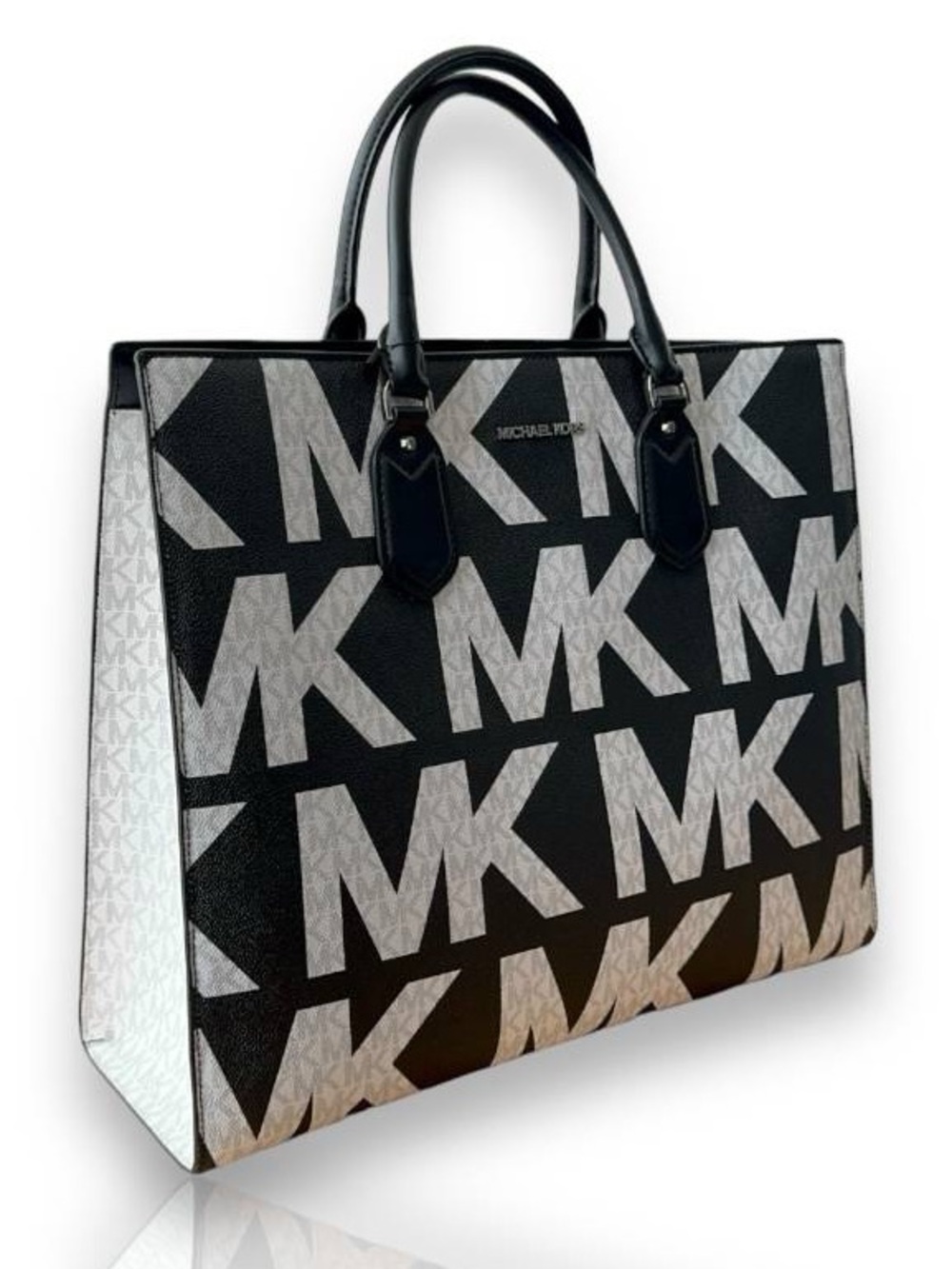 Michael Kors Everly Tote with MK Patterned Interior